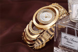 Luxury Women Watch  Gold Fashion Design