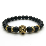 Antique Gold Lion Head unisex Bracelet