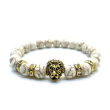 Antique Gold Lion Head unisex Bracelet