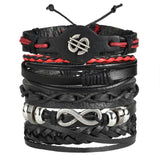 Multilayer Leather Bracele