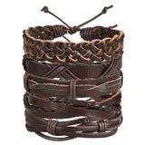 Multilayer Leather Bracele