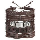 Multilayer Leather Bracele