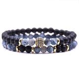 HYHONEY 2pc/sets Natural stone Bracelet