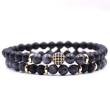 HYHONEY 2pc/sets Natural stone Bracelet