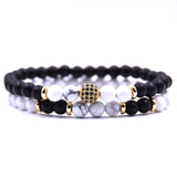 HYHONEY 2pc/sets Natural stone Bracelet