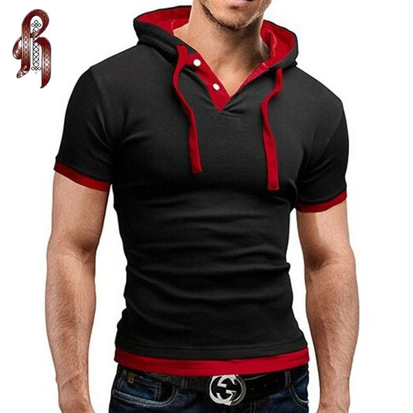 Men'S T Shirt 2018 Fashion Hooded